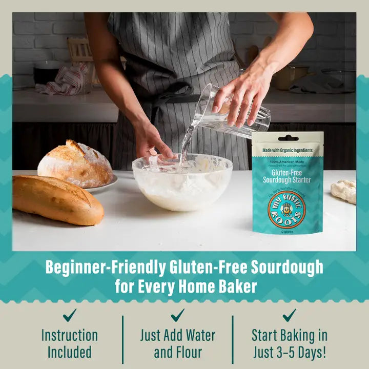 Gluten-Free Sourdough Starter Culture - Bestseller - Organic