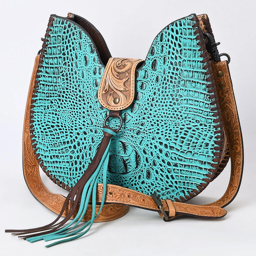 American Darling ADBG1039 Hobo Genuine Western Leather Women Bag
