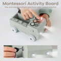 Busy Board Truck Toy Set with Led Light Switch For Kids 3+