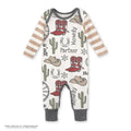 Western Cowboy Howdy Partner Cotton Romper