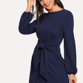 Knotted Waist Dress