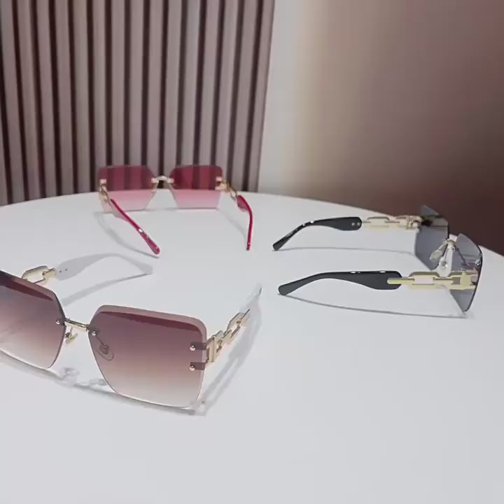 Luxurious Square Sunglasses