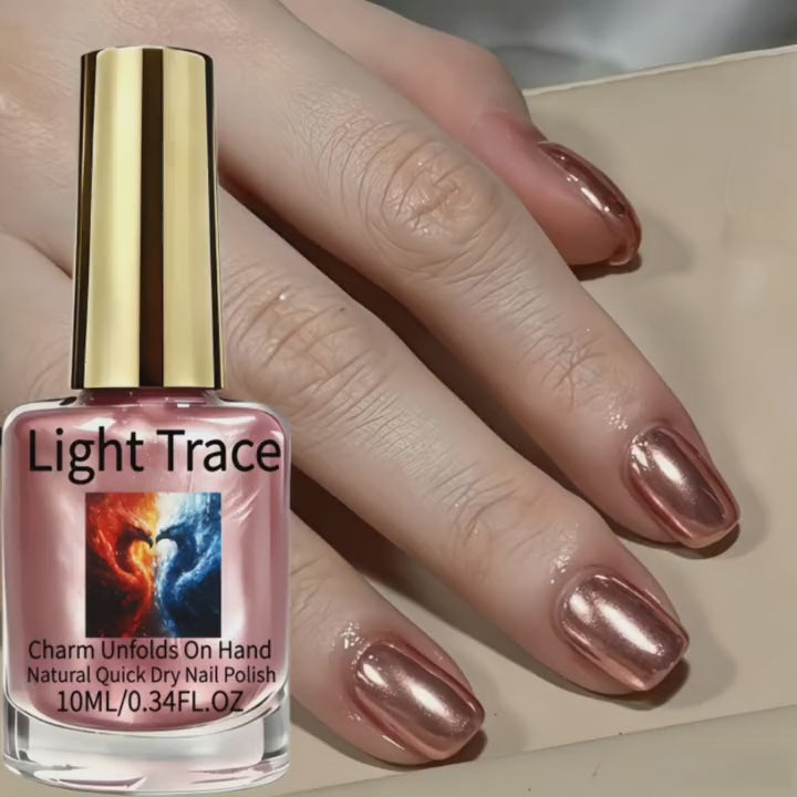 Liquid Rose Golden Mirror Nail Polish